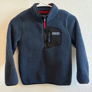 Vineyard Vines Kids Blue Fleece Pullover